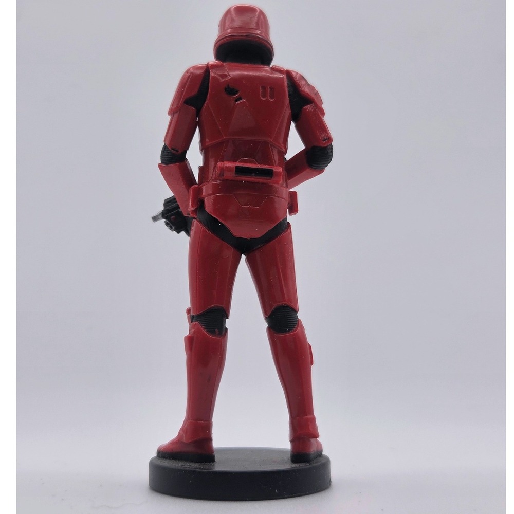 Disney Star Wars Sith Trooper Figure 4in Red Fair Rise of Skywalker Cake Topper - Picture 2 of 8